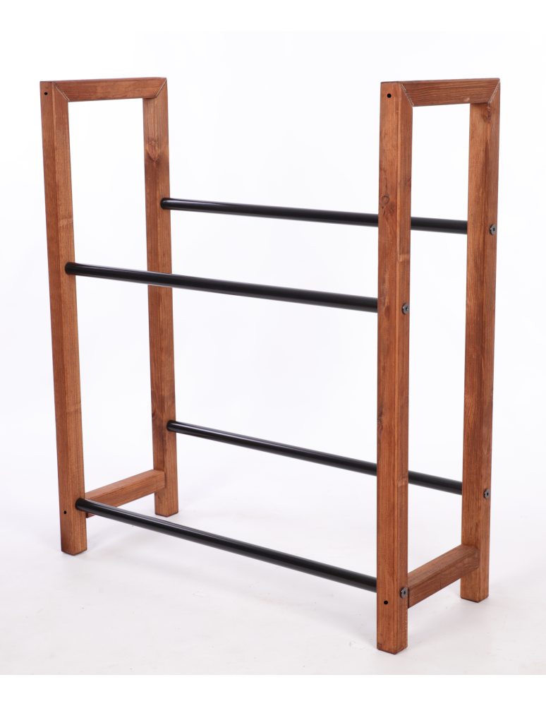 Stojaki na skrzynki - Regał na skrzynki na napoje piwo stojak na transportery METALOWE DRĄŻKI EKO - product b2b.wamar.biz 3