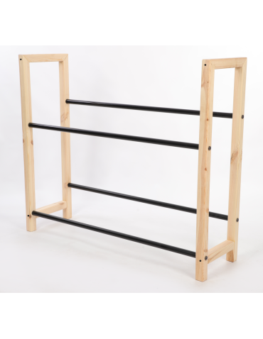 Stojaki na skrzynki - Regał na skrzynki na napoje piwo stojak na transportery METALOWE DRĄŻKI EKO - product 3