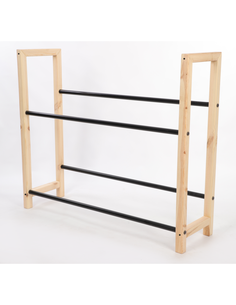 Stojaki na skrzynki - Regał na skrzynki na napoje piwo stojak na transportery METALOWE DRĄŻKI EKO - product b2b.wamar.biz 3