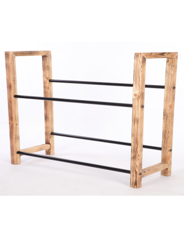 Stojaki na skrzynki - Regał na skrzynki na napoje piwo stojak na transportery METALOWE DRĄŻKI EKO - product 3