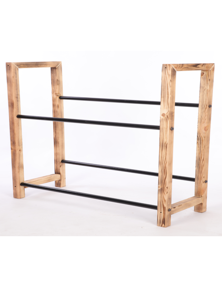 Stojaki na skrzynki - Regał na skrzynki na napoje piwo stojak na transportery METALOWE DRĄŻKI EKO - product b2b.wamar.biz 3