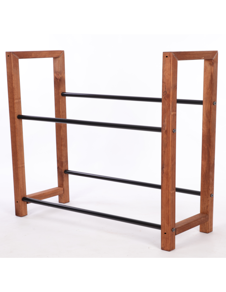 Stojaki na skrzynki - Regał na skrzynki na napoje piwo stojak na transportery METALOWE DRĄŻKI EKO - product b2b.wamar.biz 3