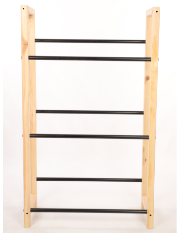 Stojaki na skrzynki - Regał na skrzynki na napoje piwo stojak na transportery METALOWE DRĄŻKI EKO - product 4