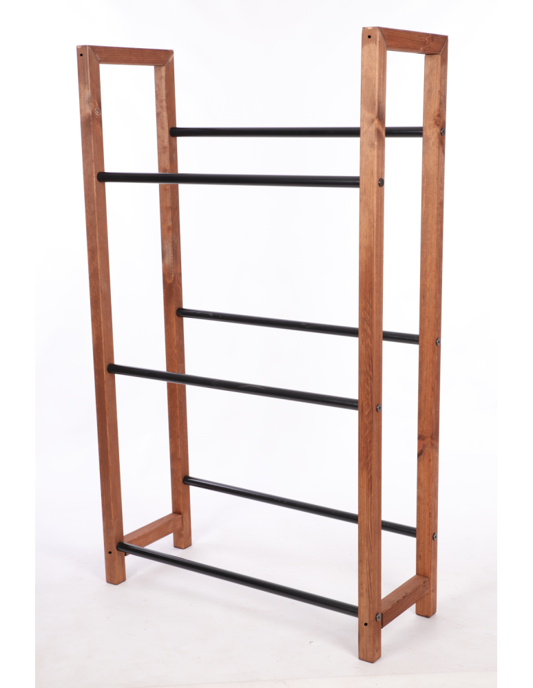 Stojaki na skrzynki - Regał na skrzynki na napoje piwo stojak na transportery METALOWE DRĄŻKI EKO - product b2b.wamar.biz 3