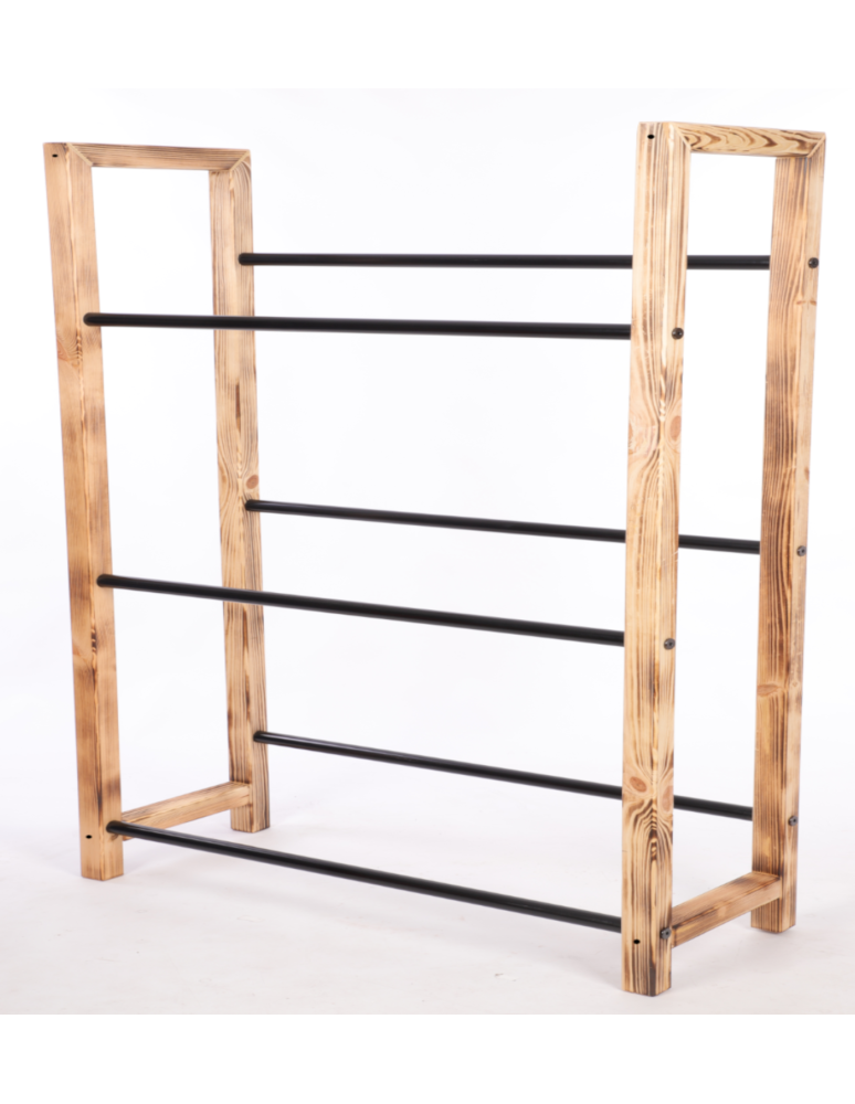 Stojaki na skrzynki - Regał na skrzynki na napoje piwo stojak na transportery METALOWE DRĄŻKI EKO - product b2b.wamar.biz 3