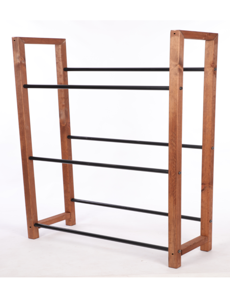 Stojaki na skrzynki - Regał na skrzynki na napoje piwo stojak na transportery METALOWE DRĄŻKI EKO - product b2b.wamar.biz 3