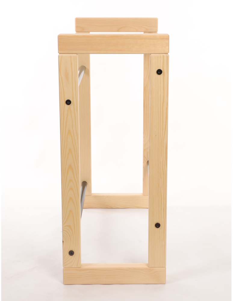 Stojaki na skrzynki - Regał na skrzynki na napoje piwo stojak 85x82cm METALOWE DRĄŻKI EKO - product b2b.wamar.biz 5