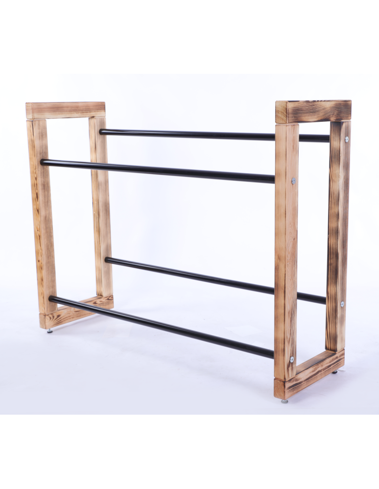 Stojaki na skrzynki - Regał na skrzynki na napoje piwo stojak 85x112cm METALOWE DRĄŻKI EKO - product b2b.wamar.biz 3