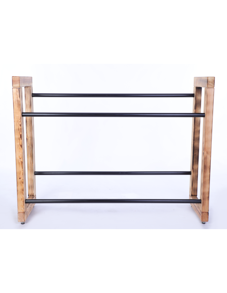 Stojaki na skrzynki - Regał na skrzynki na napoje piwo stojak 85x112cm METALOWE DRĄŻKI EKO - product b2b.wamar.biz 4