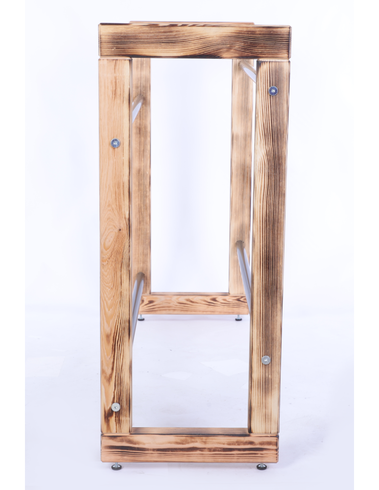 Stojaki na skrzynki - Regał na skrzynki na napoje piwo stojak 85x112cm METALOWE DRĄŻKI EKO - product b2b.wamar.biz 5