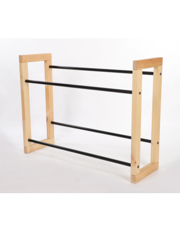 Stojaki na skrzynki - Regał na skrzynki na napoje piwo stojak 85x112cm METALOWE DRĄŻKI EKO - product 3