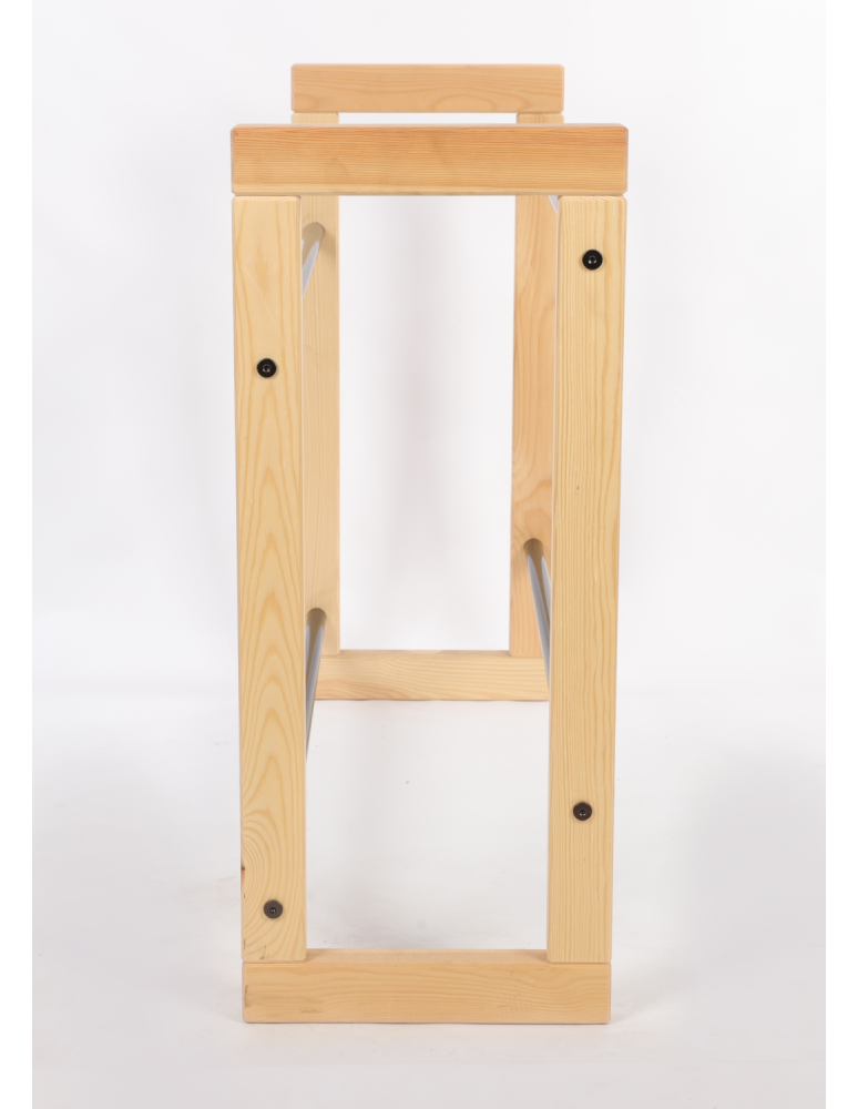 Stojaki na skrzynki - Regał na skrzynki na napoje piwo stojak 85x112cm METALOWE DRĄŻKI EKO - product b2b.wamar.biz 5