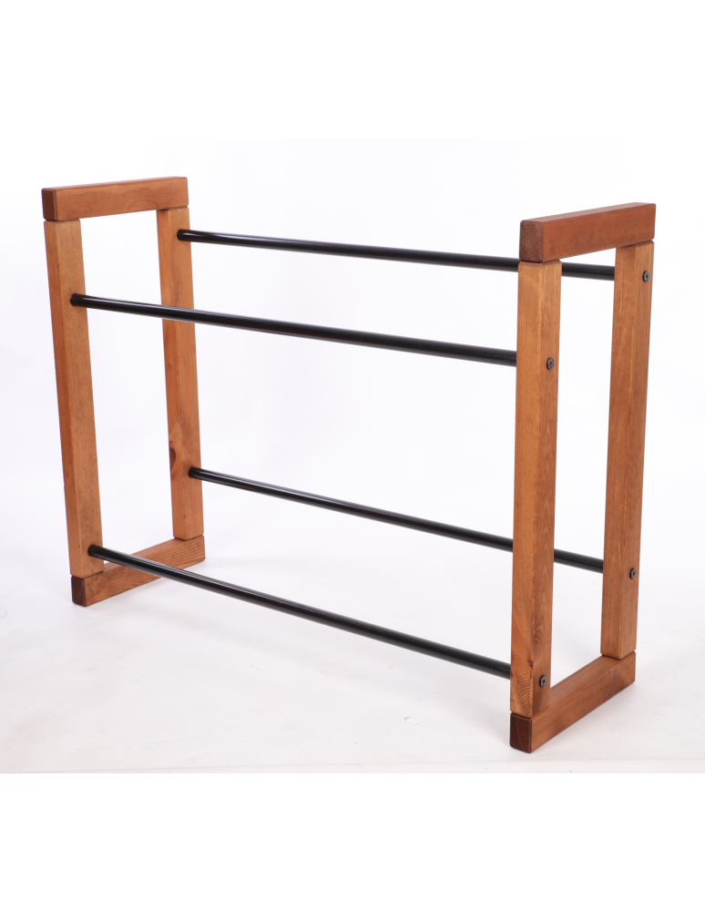 Stojaki na skrzynki - Regał na skrzynki na napoje piwo stojak 85x112cm METALOWE DRĄŻKI EKO - product b2b.wamar.biz 3