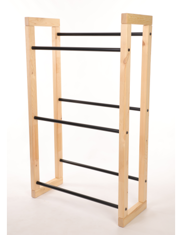 Stojaki na skrzynki - Regał na skrzynki na napoje piwo stojak 136x82cm METALOWE DRĄŻKI EKO - product 3