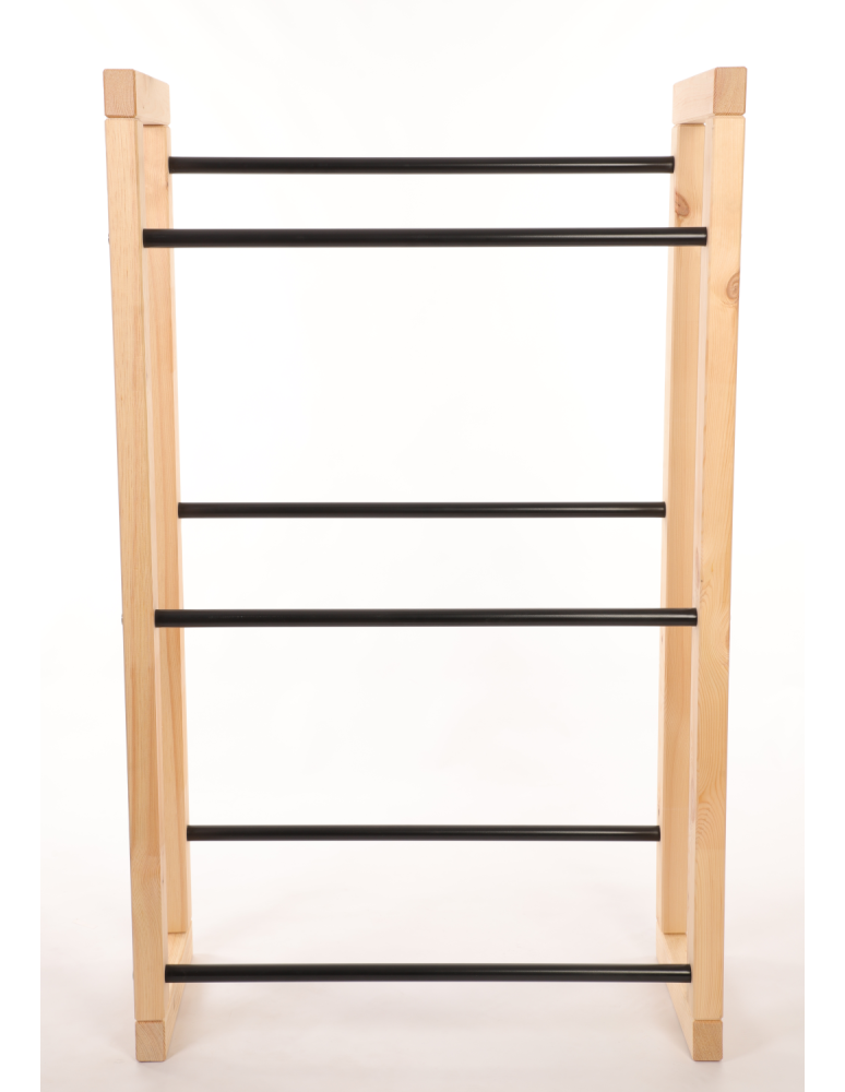 Stojaki na skrzynki - Regał na skrzynki na napoje piwo stojak 136x82cm METALOWE DRĄŻKI EKO - product b2b.wamar.biz 4