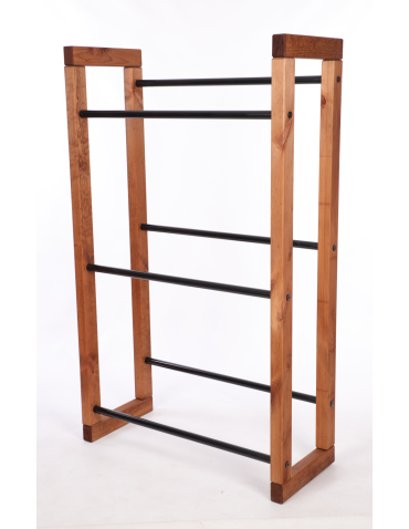 Stojaki na skrzynki - Regał na skrzynki na napoje piwo stojak 136x82cm METALOWE DRĄŻKI EKO - product 3