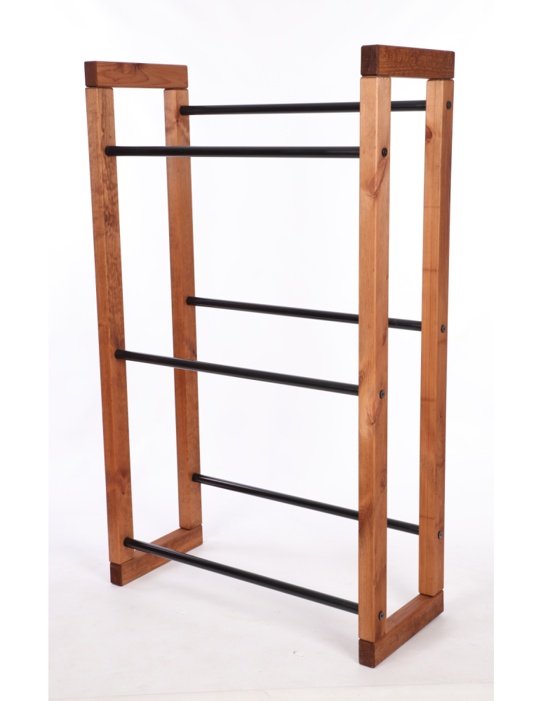 Stojaki na skrzynki - Regał na skrzynki na napoje piwo stojak 136x82cm METALOWE DRĄŻKI EKO - product b2b.wamar.biz 3