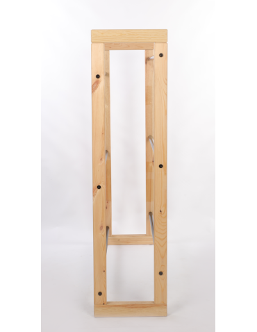 Stojaki na skrzynki - Regał na skrzynki na napoje piwo stojak 136x112cm METALOWE DRĄŻKI EKO - product 5