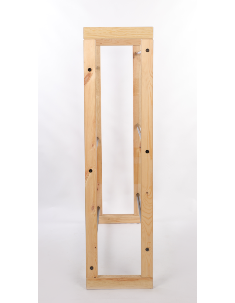 Stojaki na skrzynki - Regał na skrzynki na napoje piwo stojak 136x112cm METALOWE DRĄŻKI EKO - product b2b.wamar.biz 5