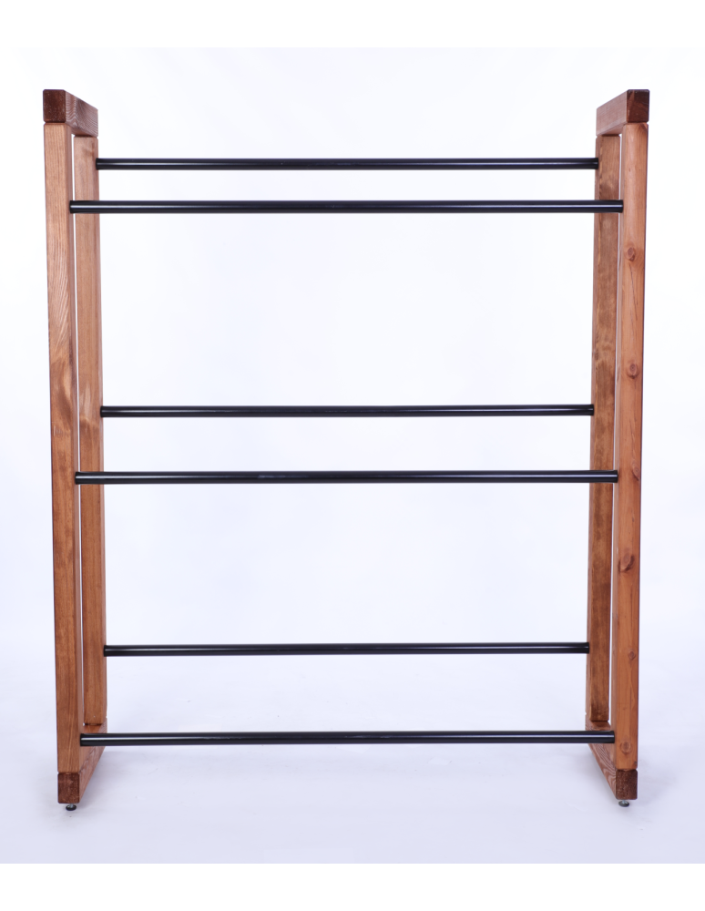 Stojaki na skrzynki - Regał na skrzynki na napoje piwo stojak 136x112cm METALOWE DRĄŻKI EKO - product b2b.wamar.biz 4