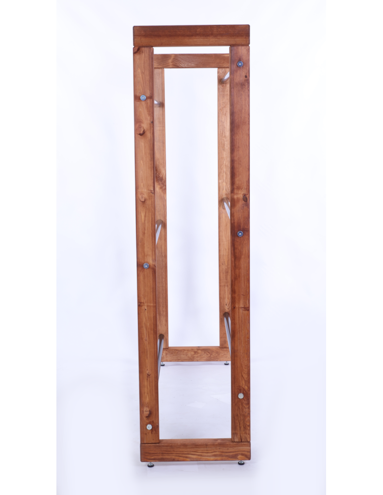 Stojaki na skrzynki - Regał na skrzynki na napoje piwo stojak 136x112cm METALOWE DRĄŻKI EKO - product b2b.wamar.biz 5