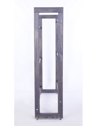 Stojaki na skrzynki - Regał na skrzynki na napoje piwo stojak 136x112cm METALOWE DRĄŻKI EKO - product 5