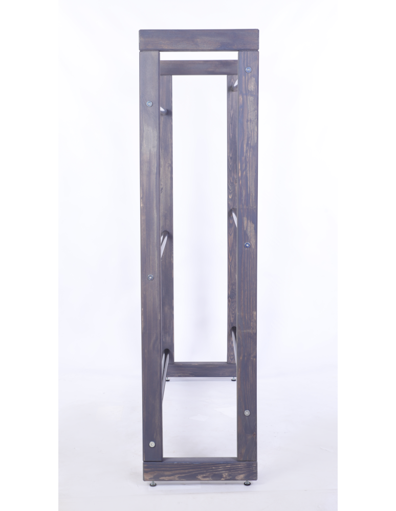 Stojaki na skrzynki - Regał na skrzynki na napoje piwo stojak 136x112cm METALOWE DRĄŻKI EKO - product b2b.wamar.biz 5