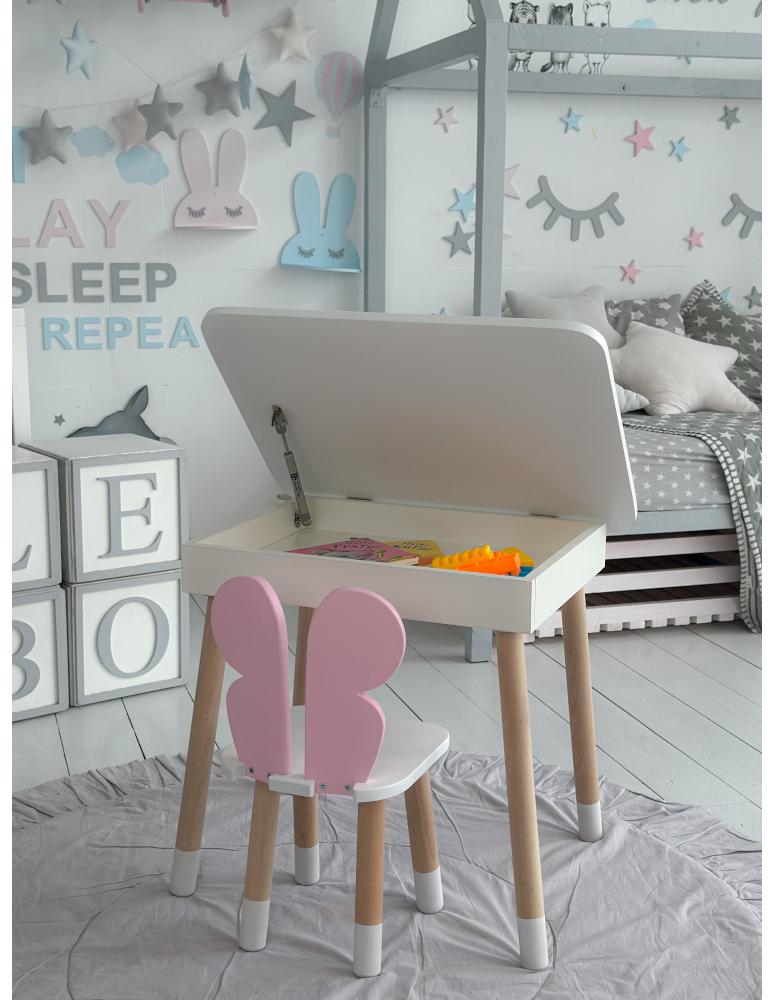 Stoły i ławki - Zestaw krzesełko i stoliczek stół krzesło motylek otwierany schowek blat - product b2b.wamar.biz 6