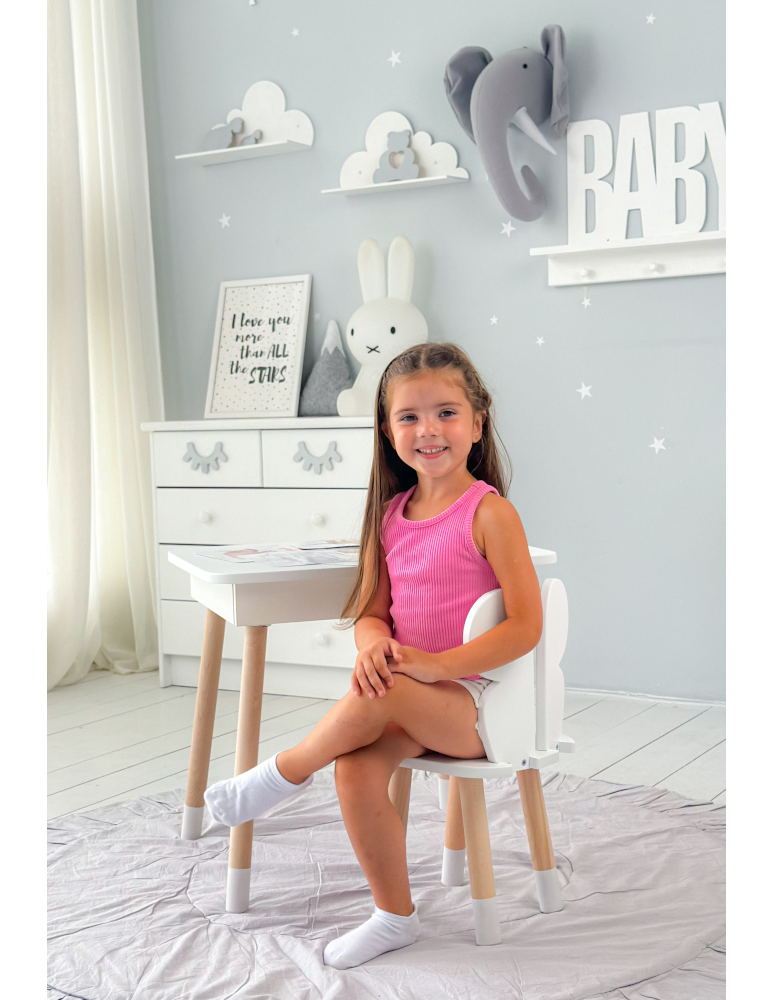 Stoły i ławki - Stolik z podnoszonym blatem schowek krzesełko motylek motyl krzesło zestaw - produkt b2b.wamar.biz 5