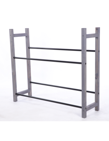 Stojaki na skrzynki - Stojak na skrzynki na napoje piwo regał na transportery METALOWE DRĄŻKI EKO - product 3