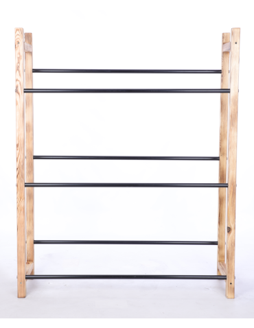 Stojaki na skrzynki - DUŻY STOJAK na skrzynki na napoje piwo regał na 6 skrzynek METALOWE DRĄŻKI - product 4