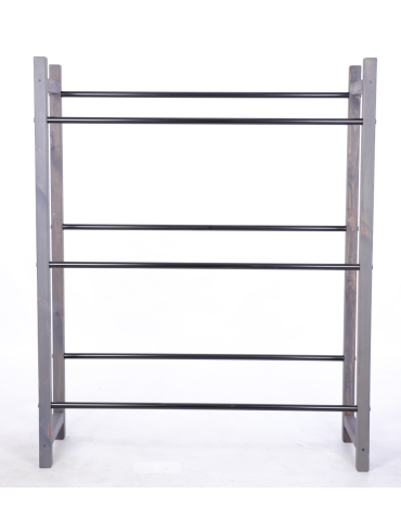 Stojaki na skrzynki - Stojak na skrzynki na napoje piwo regał transportery 3 METALOWE PÓŁKI EKO - product 4