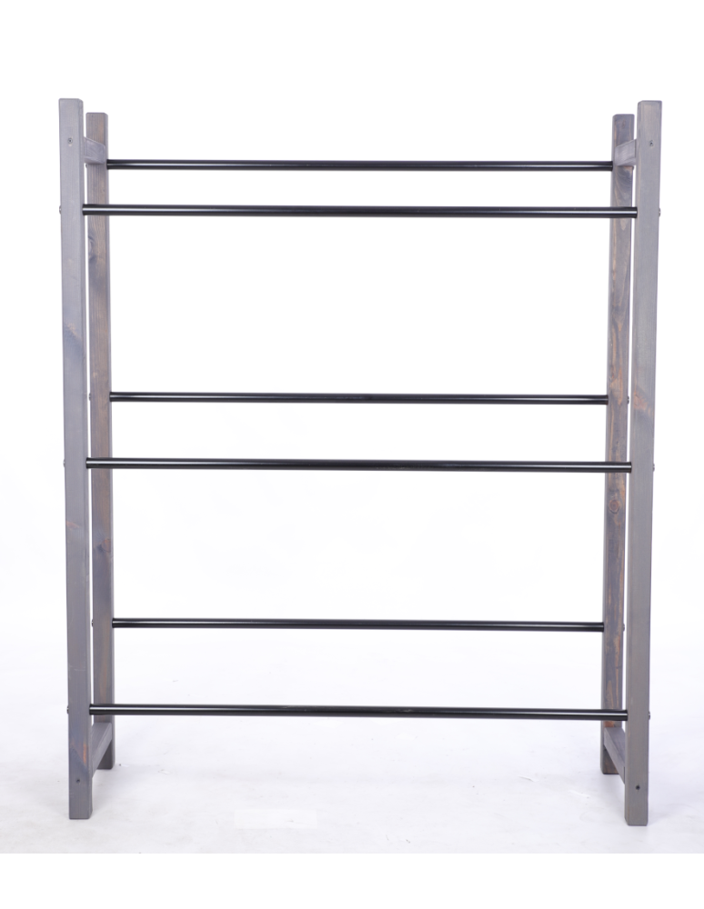 Stojaki na skrzynki - Stojak na skrzynki na napoje piwo regał transportery 3 METALOWE PÓŁKI EKO - product b2b.wamar.biz 4