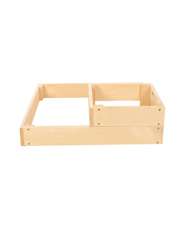 Uprawowe skrzynie ogrodowe- Warzywniaki- skrzynia do uprawy - Skrzynia na warzywa narożna skrzynie na warzywniak inspekt 18x60x60 EKO - product 4