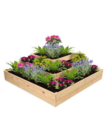 Narożne skrzynie na warzywa warzywniak donica inspekt  45x120x120 GRATISY - product 2