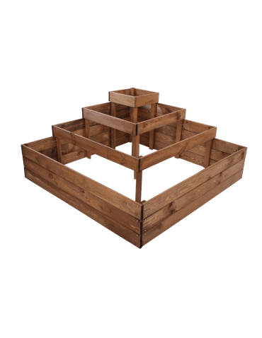 Uprawowe skrzynie ogrodowe- Warzywniaki- skrzynia do uprawy - Skrzynia drewniana narożna inspekt warzywnik 54x120x120 GRATISY WYSOKA ECO - product 3