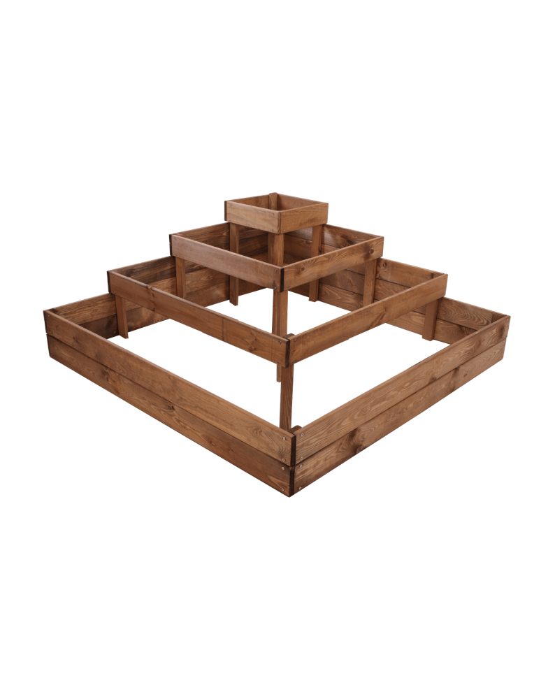 Uprawowe skrzynie ogrodowe- Warzywniaki- skrzynia do uprawy - Narożne skrzynie na warzywa warzywniak donica inspekt 45x120x120 GRATISY - product b2b.wamar.biz 3