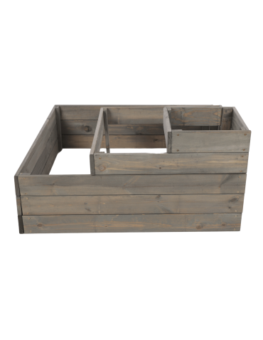 Uprawowe skrzynie ogrodowe- Warzywniaki- skrzynia do uprawy - Pietrowa skrzynia na warzywa donica drewniana zielnik 45x90x90 GRATISY EKO - product 4