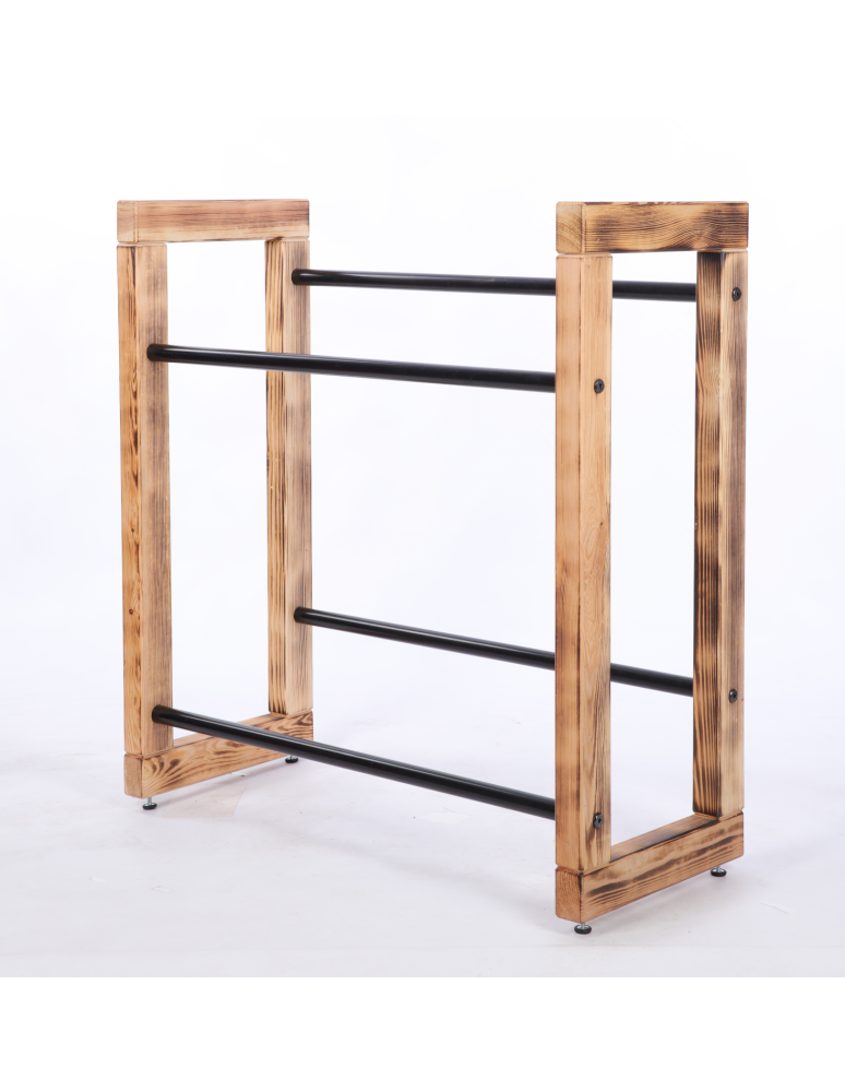 Stojaki na skrzynki - Regał na skrzynki na napoje piwo stojak 85x82cm METALOWE DRĄŻKI EKO - product b2b.wamar.biz 3