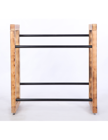 Stojaki na skrzynki - Regał na skrzynki na napoje piwo stojak 85x82cm METALOWE DRĄŻKI EKO - product 4