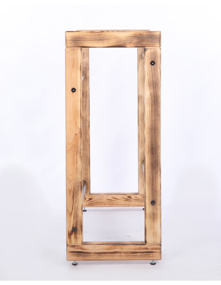 Stojaki na skrzynki - Regał na skrzynki na napoje piwo stojak 85x82cm METALOWE DRĄŻKI EKO - product b2b.wamar.biz 5