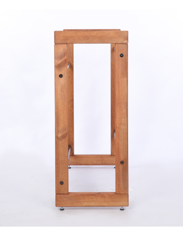 Stojaki na skrzynki - Regał na skrzynki na napoje piwo stojak 85x82cm METALOWE DRĄŻKI EKO - product 5