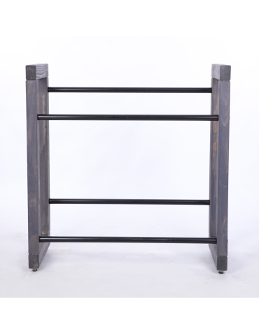 Stojaki na skrzynki - Regał na skrzynki na napoje piwo stojak 85x82cm METALOWE DRĄŻKI EKO - product 4