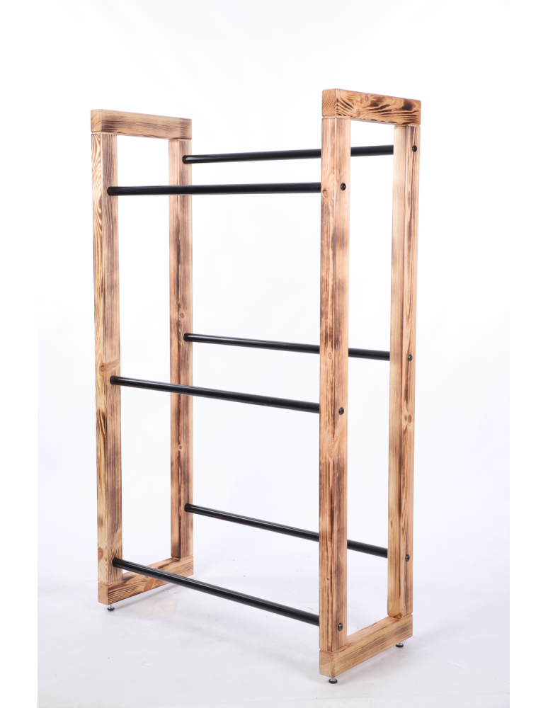 Stojaki na skrzynki - Regał na skrzynki na napoje piwo stojak 136x82cm METALOWE DRĄŻKI EKO - product b2b.wamar.biz 3