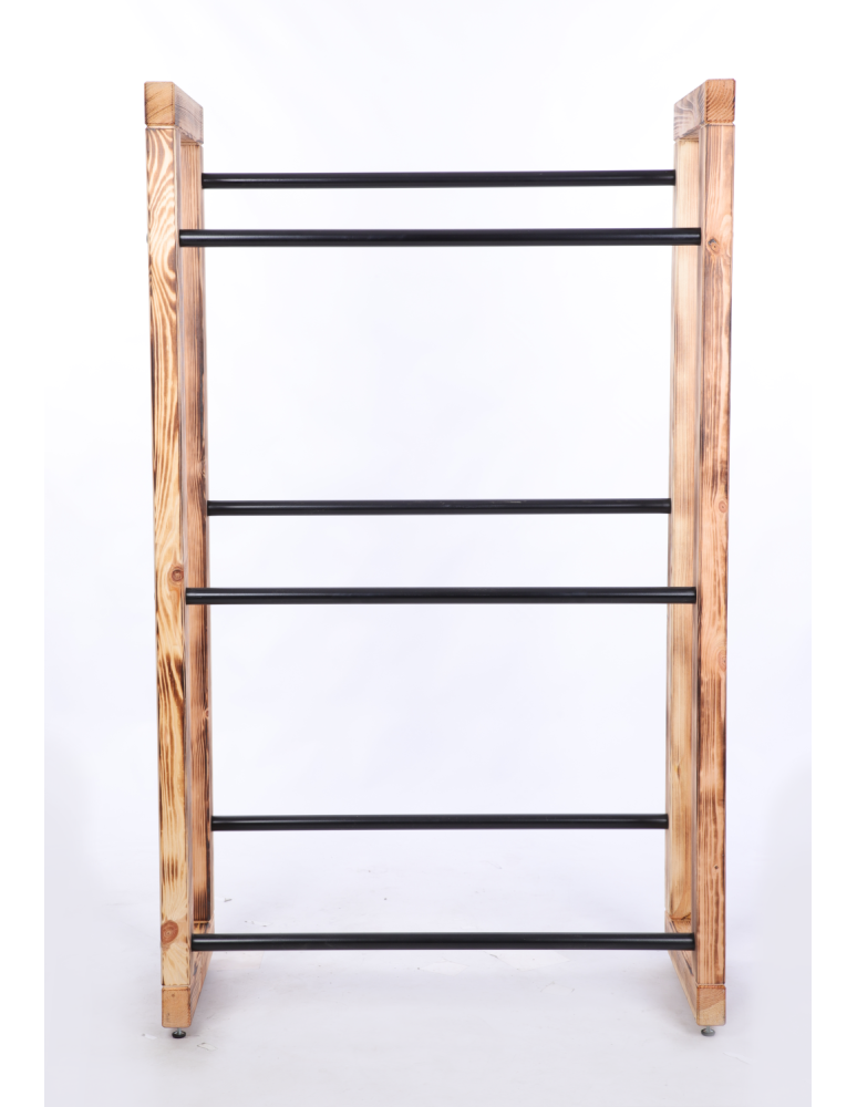 Stojaki na skrzynki - Regał na skrzynki na napoje piwo stojak 136x82cm METALOWE DRĄŻKI EKO - product b2b.wamar.biz 4