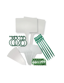 Zestaw ogrodnika etykiety do opisywania roślin zapinki tabliczki 27el