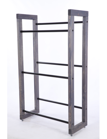 Stojaki na skrzynki - Regał na skrzynki na napoje piwo stojak 136x82cm METALOWE DRĄŻKI EKO - product 3