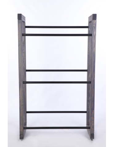 Stojaki na skrzynki - Regał na skrzynki na napoje piwo stojak 136x82cm METALOWE DRĄŻKI EKO - product 4