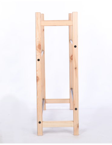 Stojaki na skrzynki - Regał na skrzynki na napoje piwo stojak 94,6x81,5cm METALOWE DRĄŻKI EKO - product 5