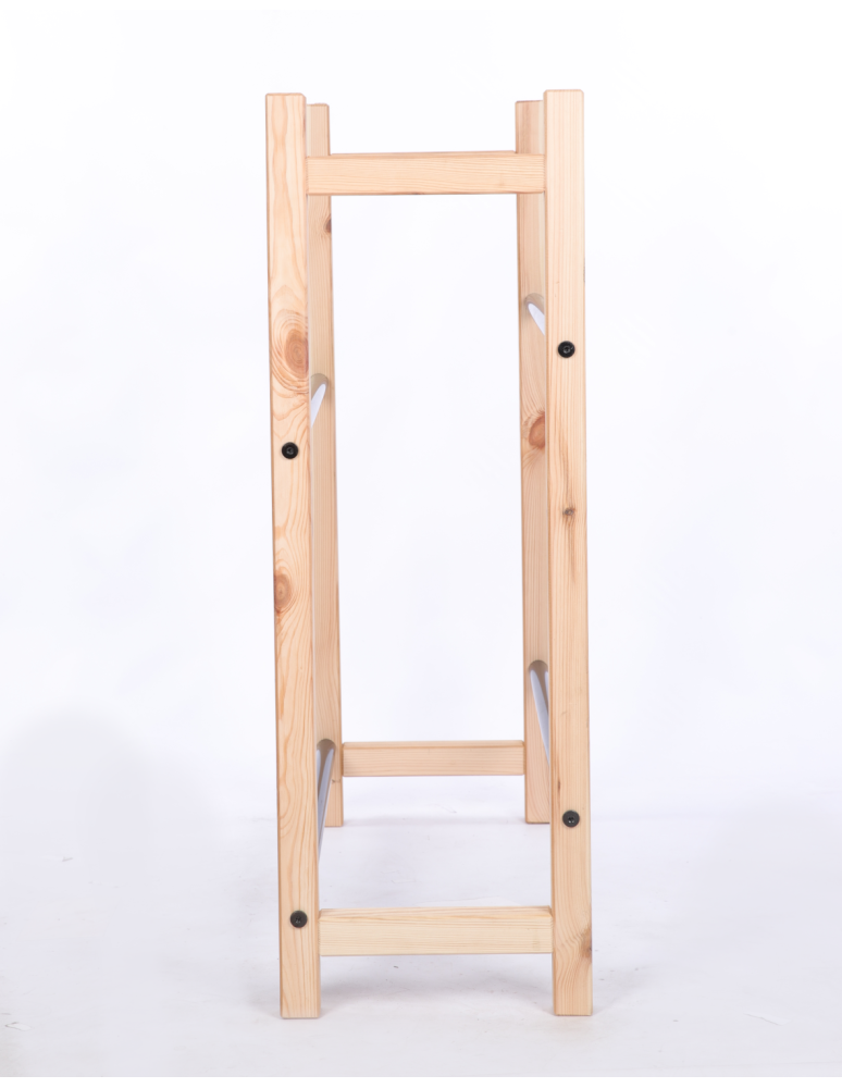 Stojaki na skrzynki - Regał na skrzynki na napoje piwo stojak 94,6x81,5cm METALOWE DRĄŻKI EKO - product b2b.wamar.biz 5